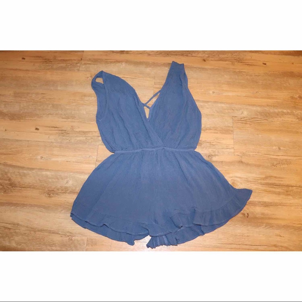 Blue Romper